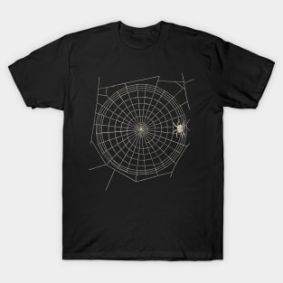 Distressed Spider Web T-Shirt